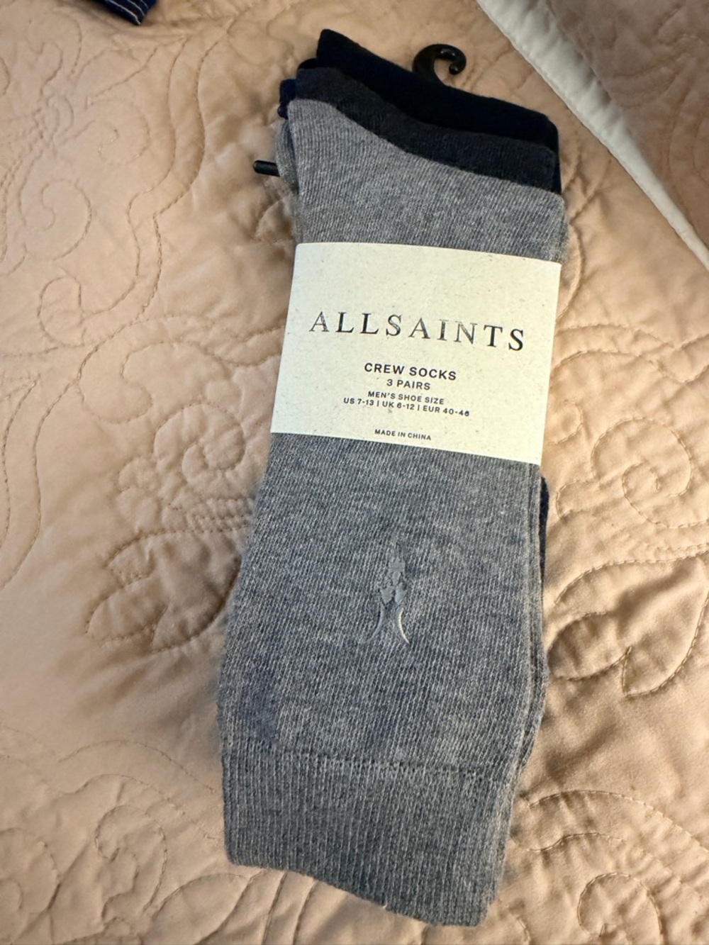 All Saints Men's Crew Socks - 3 Pack